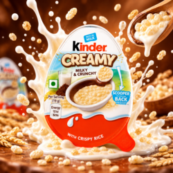 Kinder Creamy Milky & Crunchy - (24x19g)