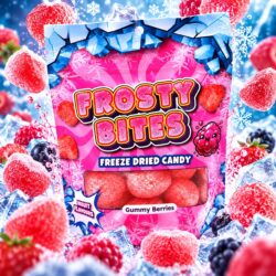 Frosty Bites Gummy Berries - (24x50g)