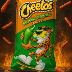 Cheetos Crunchy Jalapeno Cheddar - (10x226g)