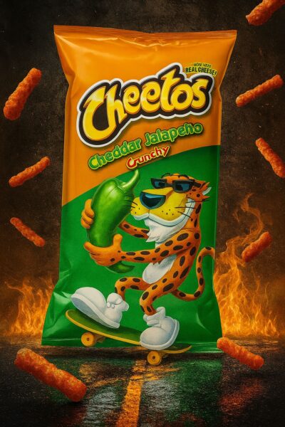 Cheetos Crunchy Jalapeno Cheddar - (10x226g)
