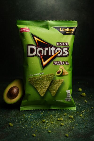 JAPAN FRITOLAY Doritos Chips Avocado & Cheese - (12x55g)