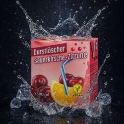 Durstlöscher Sauerkirsche-Zitrone - (12x500ml)