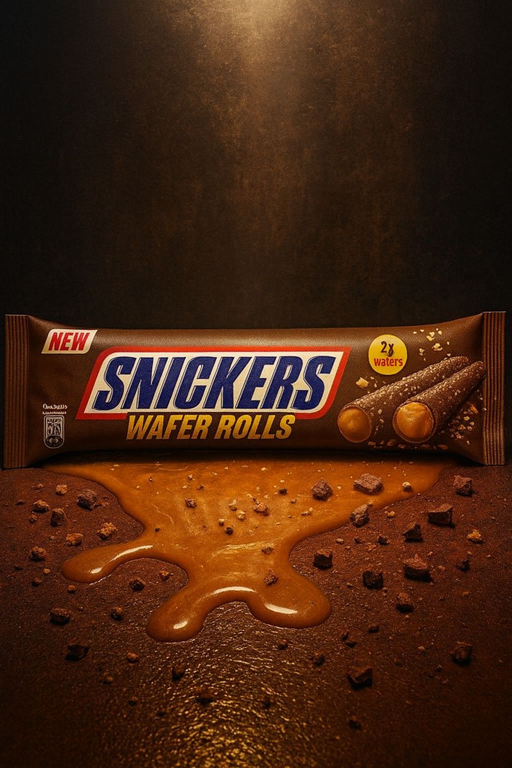 SNICKERS - Wafer Rolls 24g - Snax Snickers Wafer Rolls - (12x24g) – Bild 1
