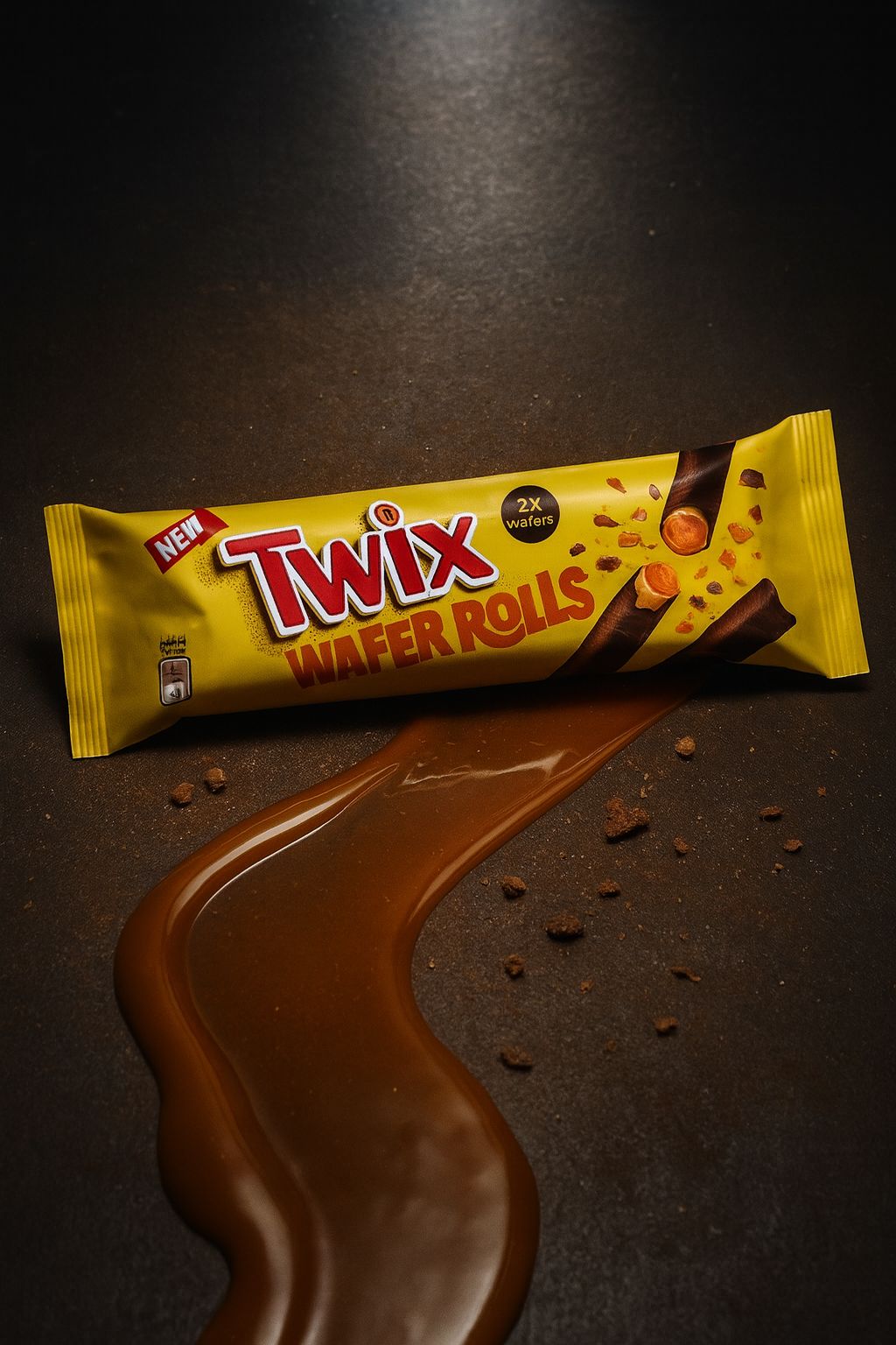 Twix - Wafer Rolls 22,5 - Snax Twix Wafer Rolls - (12x22.5g) - Image 1