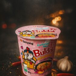Samyang Buldak Hot Chicken Ramen - Carbonara Cup - (6x80g)