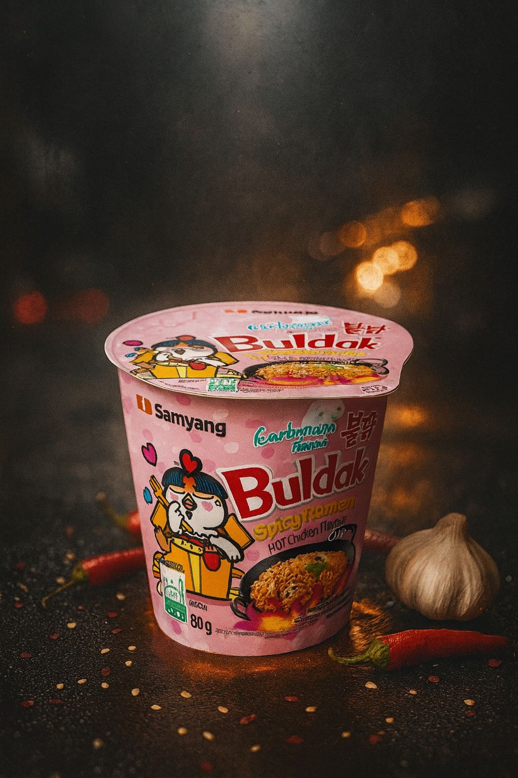 WhatsApp Bild 2025-10-21 um 12.28.07_8f095904 Samyang Buldak Hot Chicken Ramen - Carbonara Cup - (6x80g) - Image 1