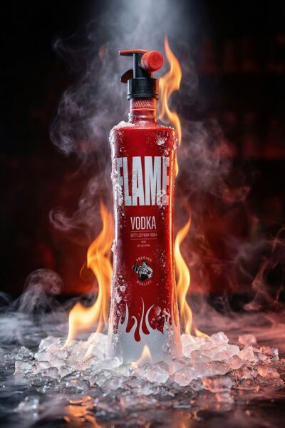 THE FLAME Vodka - 40% Vol. - (0,7l)