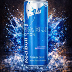 Red Bull Energy Drink Sea Blue - (24x250ml)