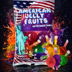 American Jelly Fruits - Sweet - (24x280g)