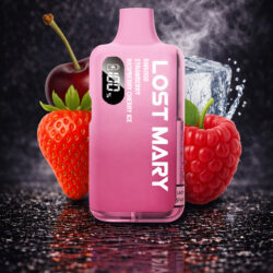 LOST MARY - Strawberry Raspberry Cherry Ice - 6000 Puffs - (5 Stk.)