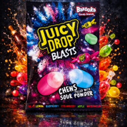 Bazooka Juicy Drop Blasts - (12x140g)