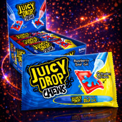 Bazooka Juicy Drop Chews Sour Gel - (16x67g)