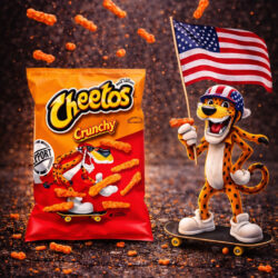 Cheetos Crunchy USA - (24x90g)