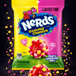 Nerds Gummy Clusters - Cherry Lemonade - Peg Bag Pack - USA - (12x141g)