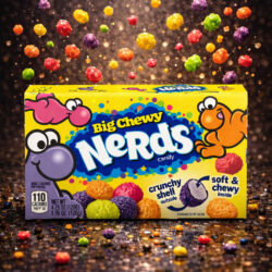 Nerds Big Chewy Candy Video Box - (12x120g)