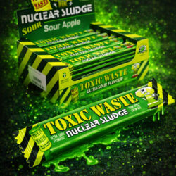 Toxic Waste Nuclear Sludge Chew Bar Apple – (50x20g)