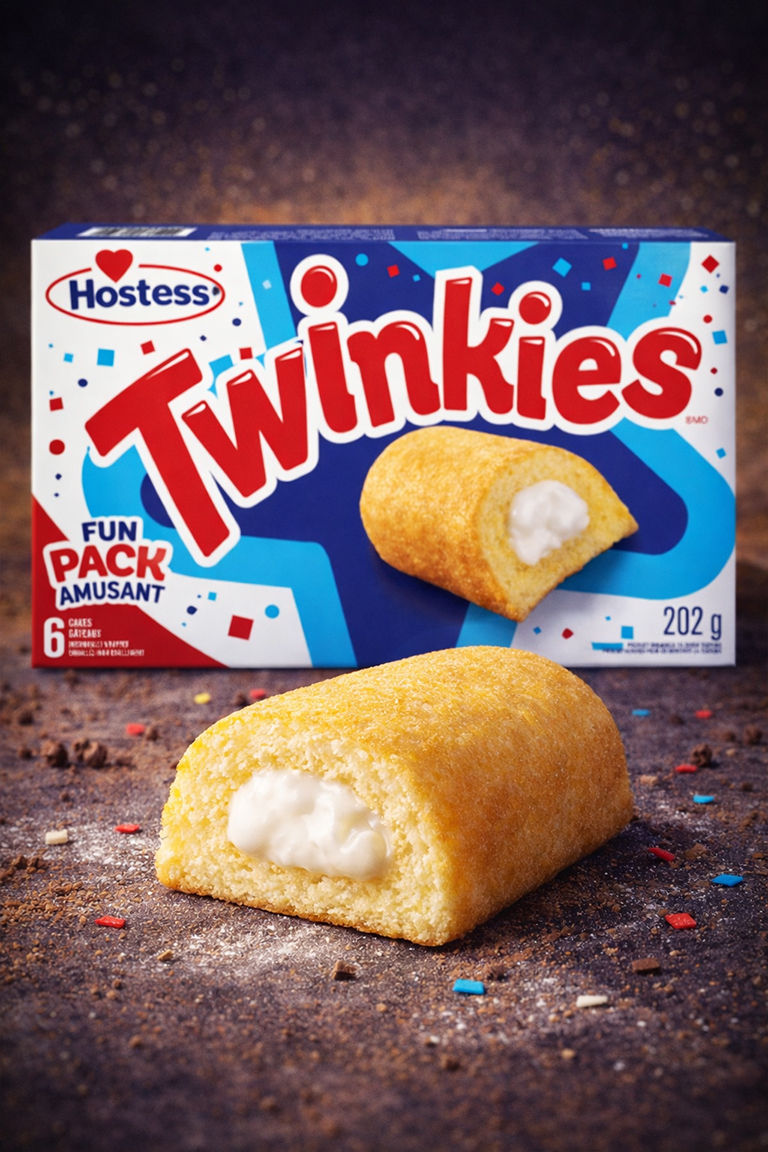 TWINKIES FUN PACK AMUSANT Hostess Twinkies Fun Pack - 6 Single Pack - (1x202g) - Image 1