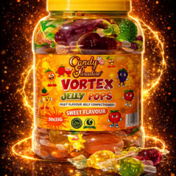 Candy Paradise Vortex Jelly Jar - (50x35g)