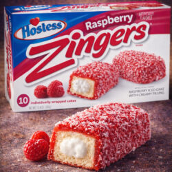 Hostess Zinger Raspberry Cake Flavour USA - (6x380g)
