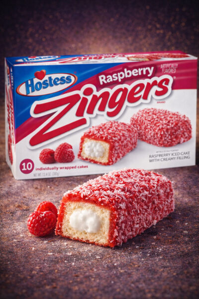 Hostess Zinger Raspberry Cake Flavour USA - (6x380g)