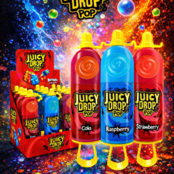 Bazooka Juicy Drop Pop - (12x26g)