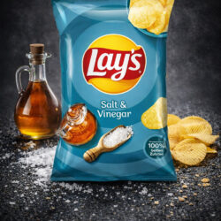 Lays Salt & Vinegar - (9x150g)