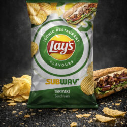 Lays Subway Teriyaki - (9x150g)