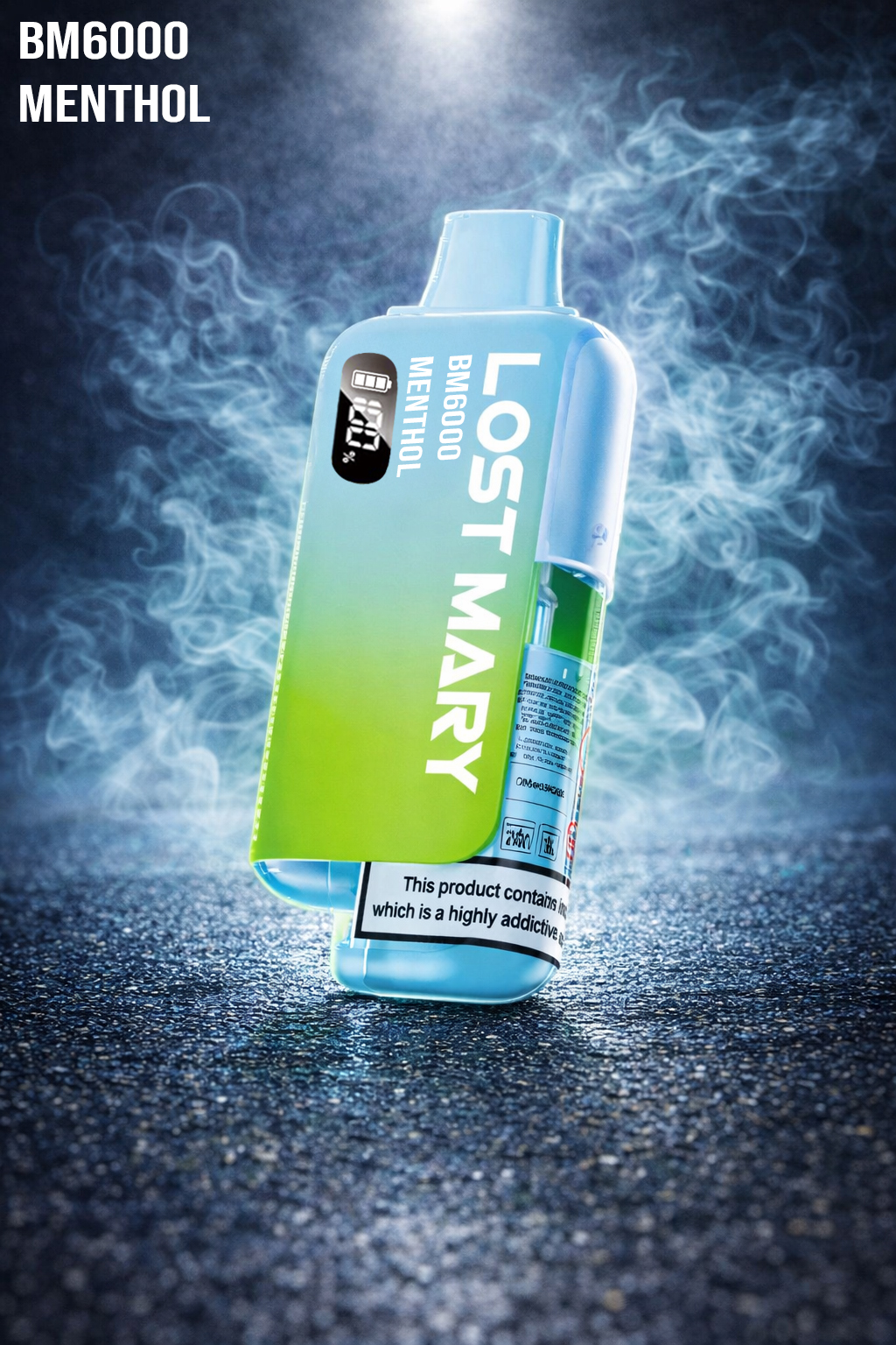Lost Mary BM6000 - Menthol LOST MARY - Menthol - 6000 Puffs - (5 Stk.) - Image 1
