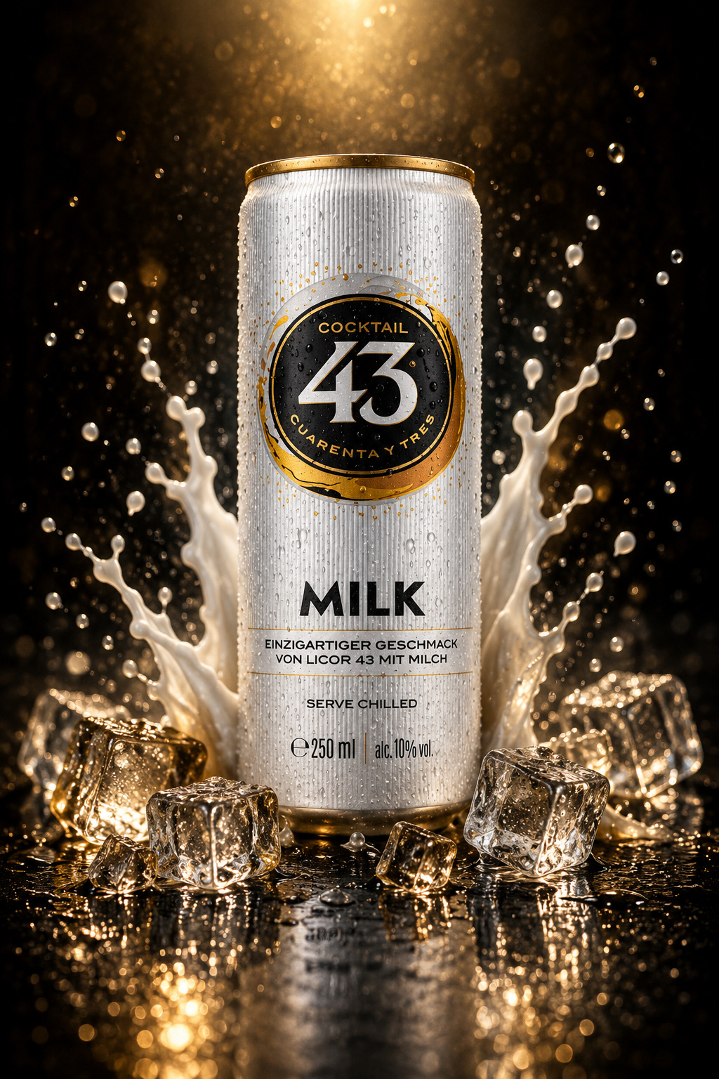 Cocktail 43 Milk 10% - (12×250ml) Cocktail 43 Milk 10% - (12×250ml) - Image 1