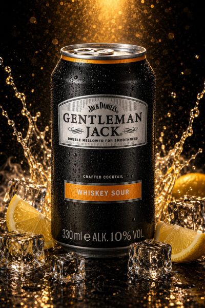 Gentleman Jack Whiskey Sour 10% - (12×330ml)