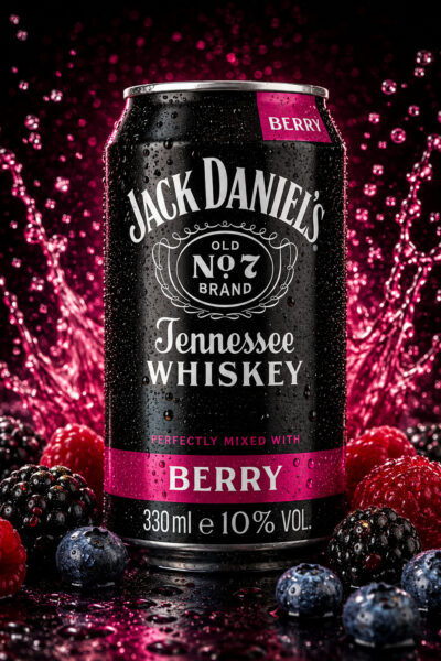 Jack Daniel's Berry 10% - (12×330ml)