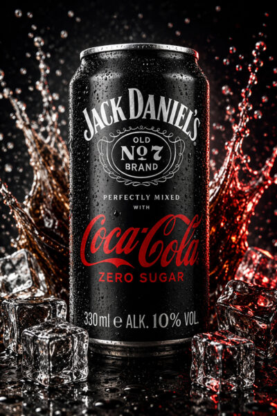 Jack Daniel's Coca-Cola Zero 10% - (12×330ml)