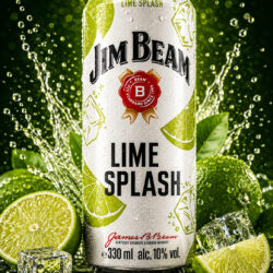 Jim Beam Lime Splash 10% - (12×330ml)