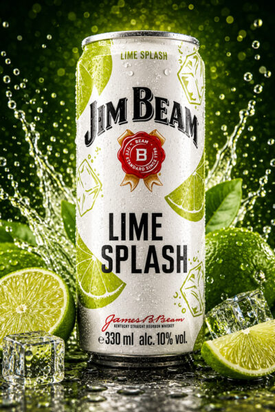 Jim Beam Lime Splash 10% - (12×330ml)
