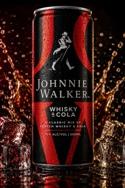 Johnnie Walker Whisky Cola 10% - (12×250ml)