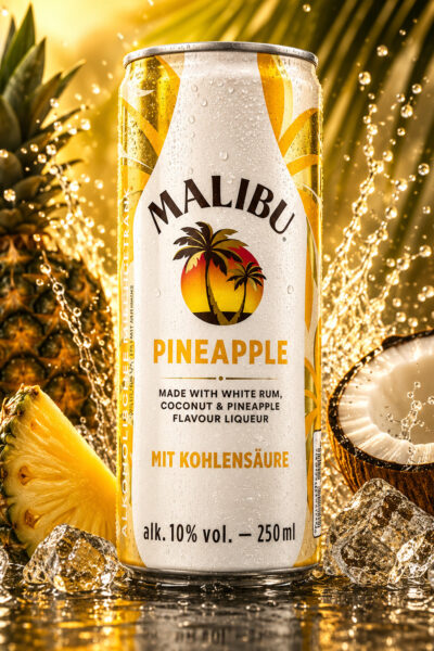 Malibu Pineapple 10% - (12×250ml)