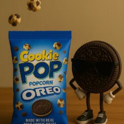 Candy Pop Popcorn Oreo - (12x28g)