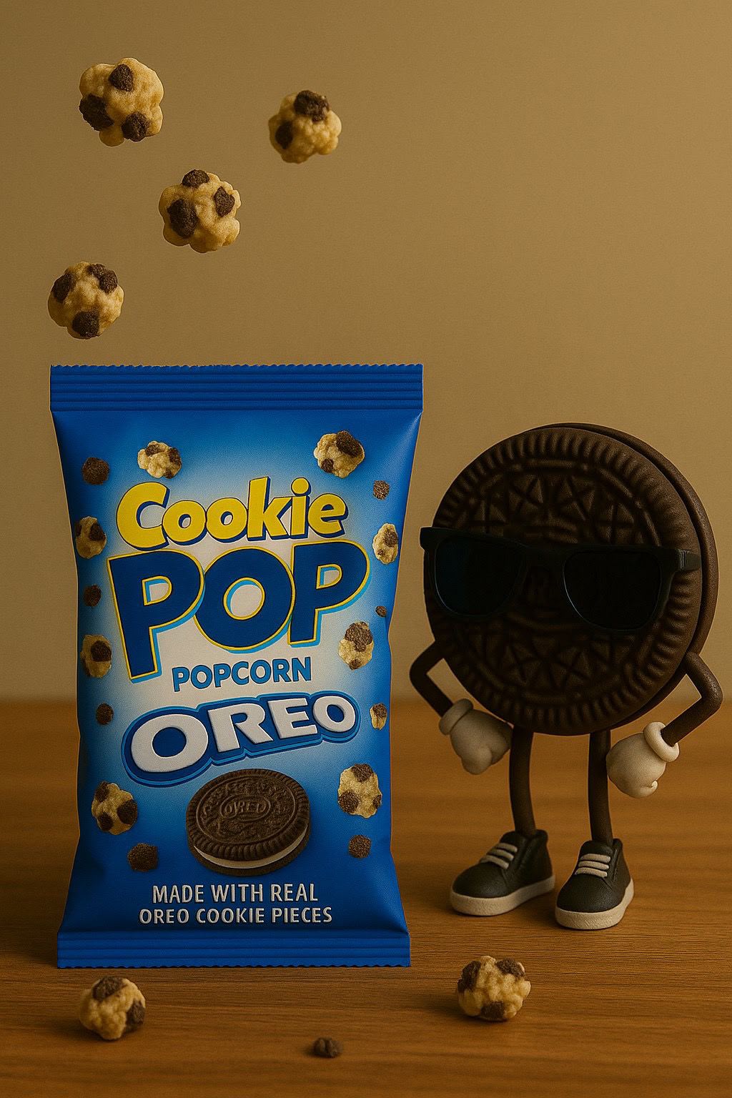 Oreo 28g Candy Pop Popcorn Oreo - (12x28g) – Bild 1