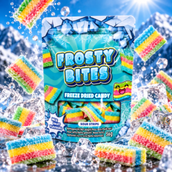 Frosty Bites Sour Stripe - (24x56g)