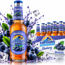 Trade Islands Blueberry 0,33 L × 24