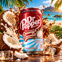 Dr Pepper Creamy Coconut Limited Edition – (24x355ml)