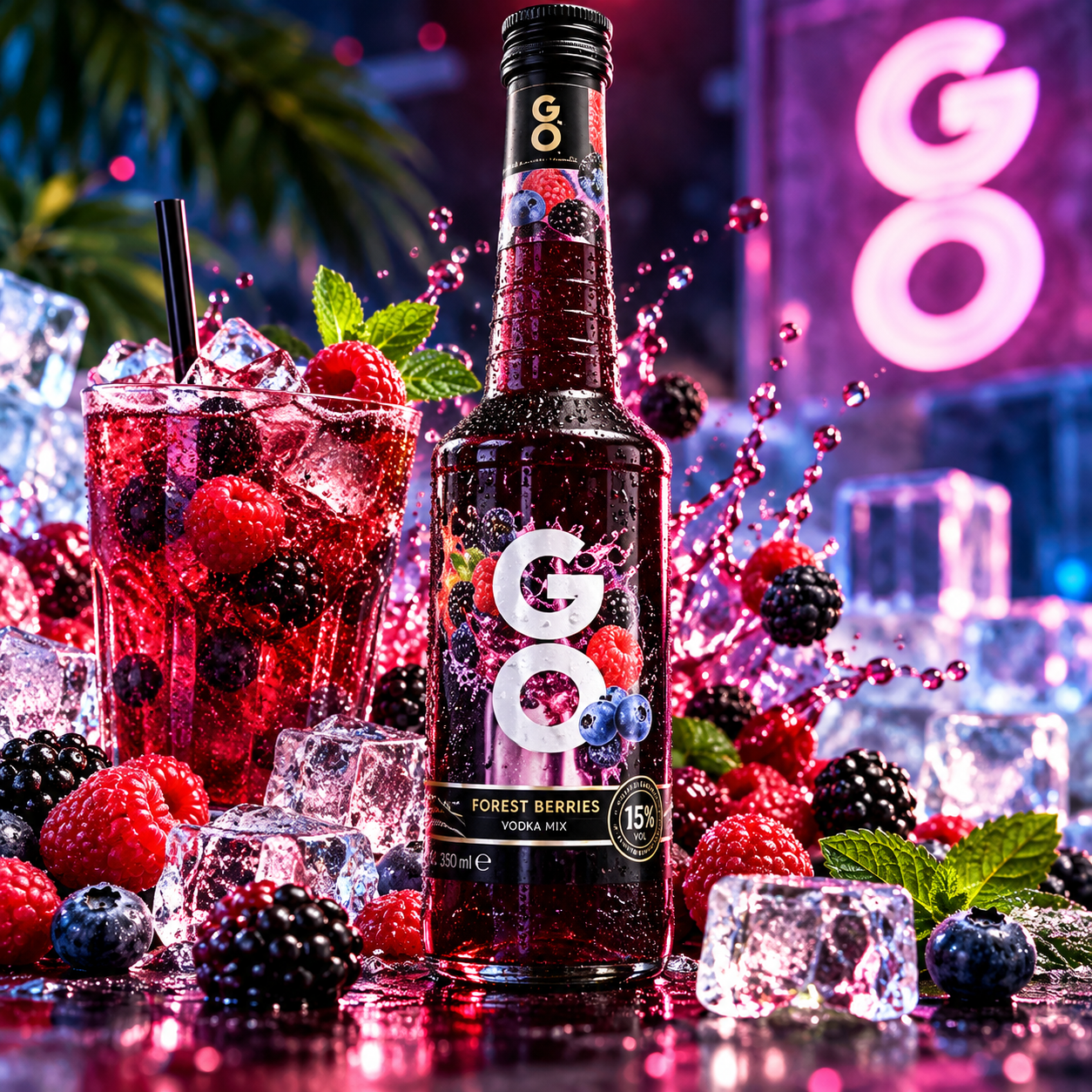 6a5133a0-11e7-4000-9f75-844d5bad979c GO Vodka Forest Berries 15% – (15 × 350 ml) – Bild 1