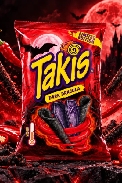 Takis Dark Dracula Limited Edition 18x 100g