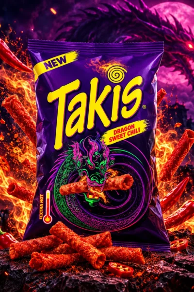 Takis Dragon Sweet Chili 18x 100g