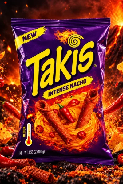 Takis Intense Nacho 18x 100g